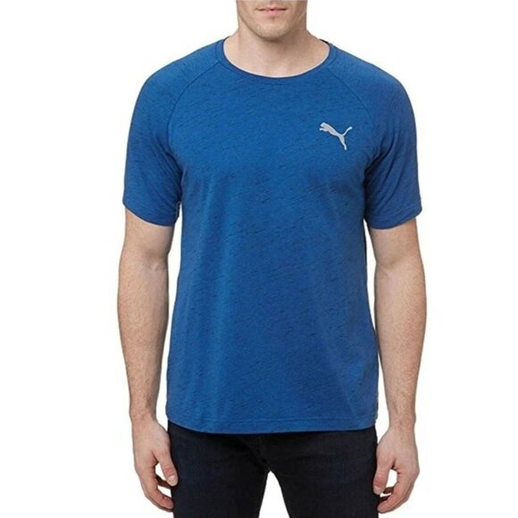 Puma Other - NWOT Puma Men's M Blue Short Sleeve Active T-Shirt